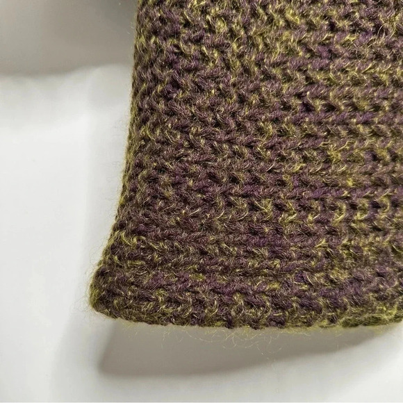 Milia M Milia Maroun 100% Wool Open Front Cardigan Sweater Size Medium - Picture 7 of 11